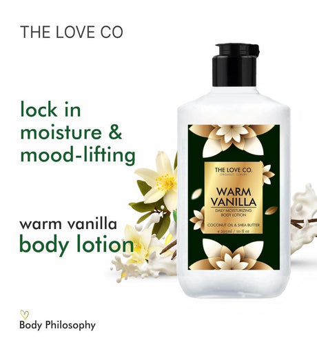 Warm Vanilla Body Lotion - The Love Co