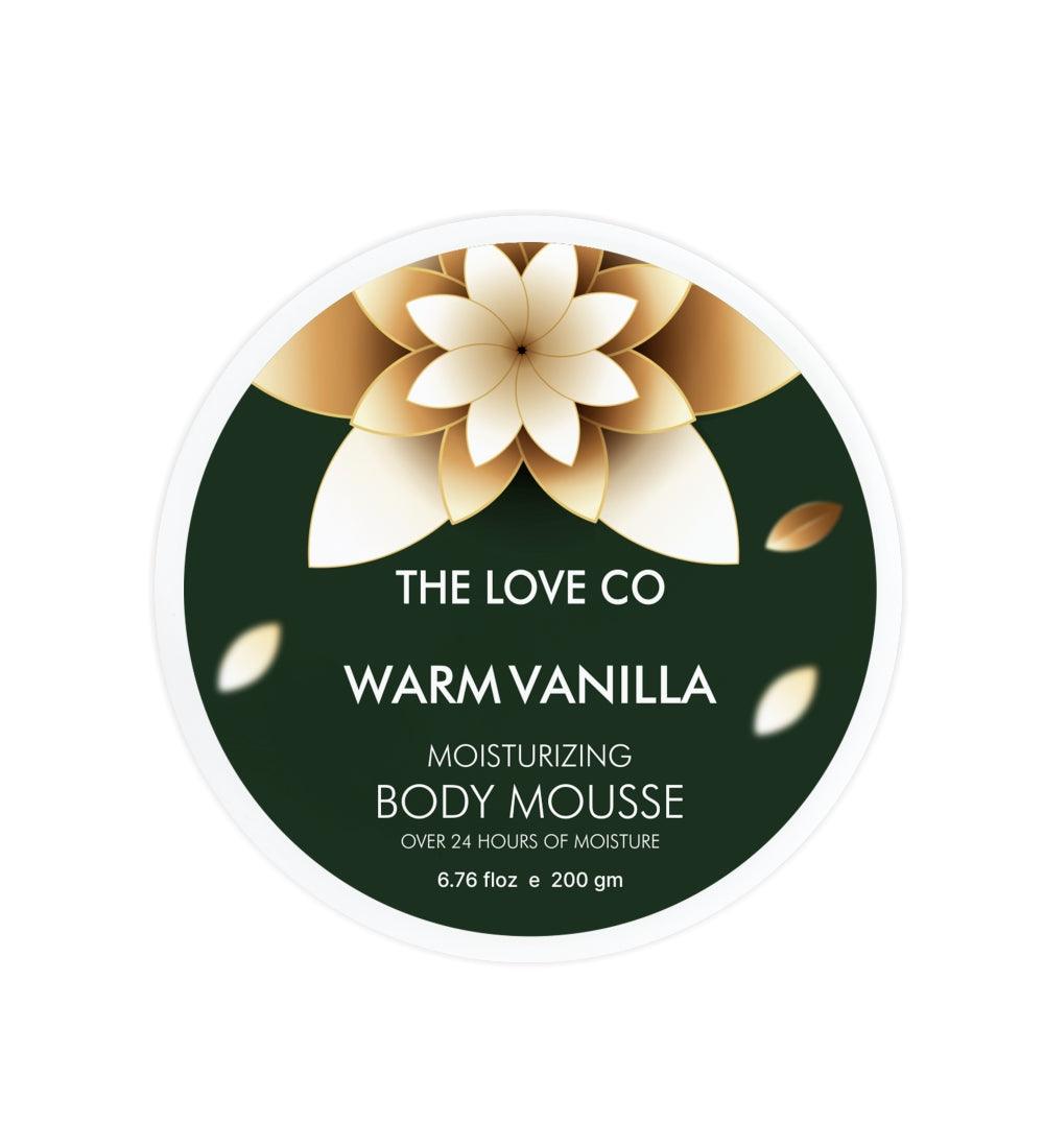 Warm Vanilla Body Mousse - The Love Co