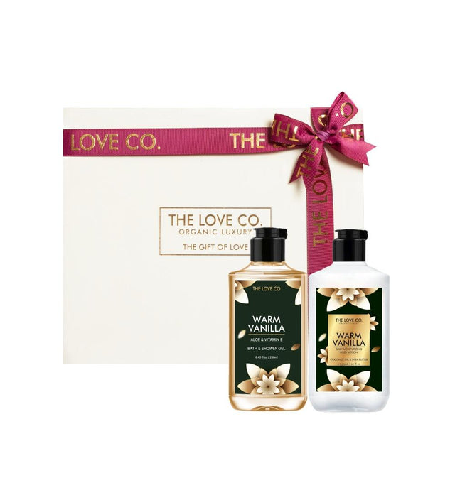 Warm Vanilla Duo Gift Set - The Love Co