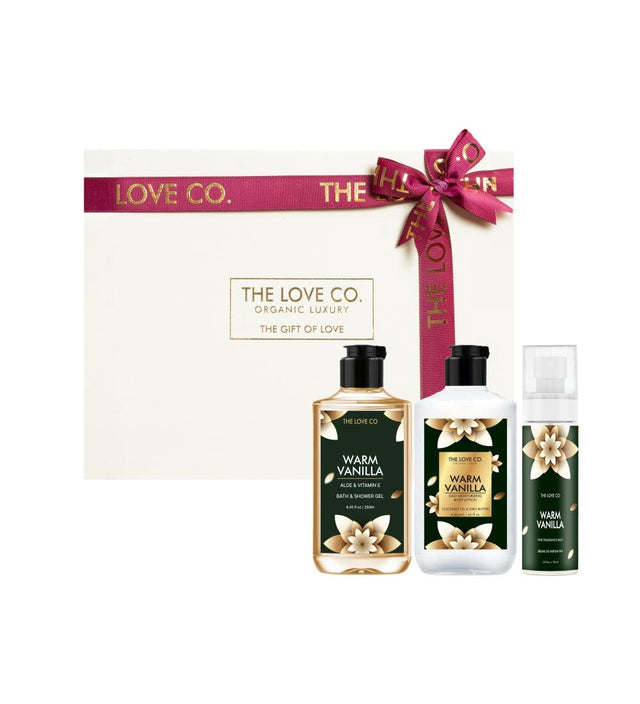 Warm Vanilla Trio Gift Set - The Love Co