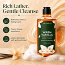 Warm Vanilla Body Wash — Caramel Vanilla Amber – view 4 | The Love Co