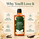 Warm Vanilla Body Wash — Caramel Vanilla Amber – view 8 | The Love Co