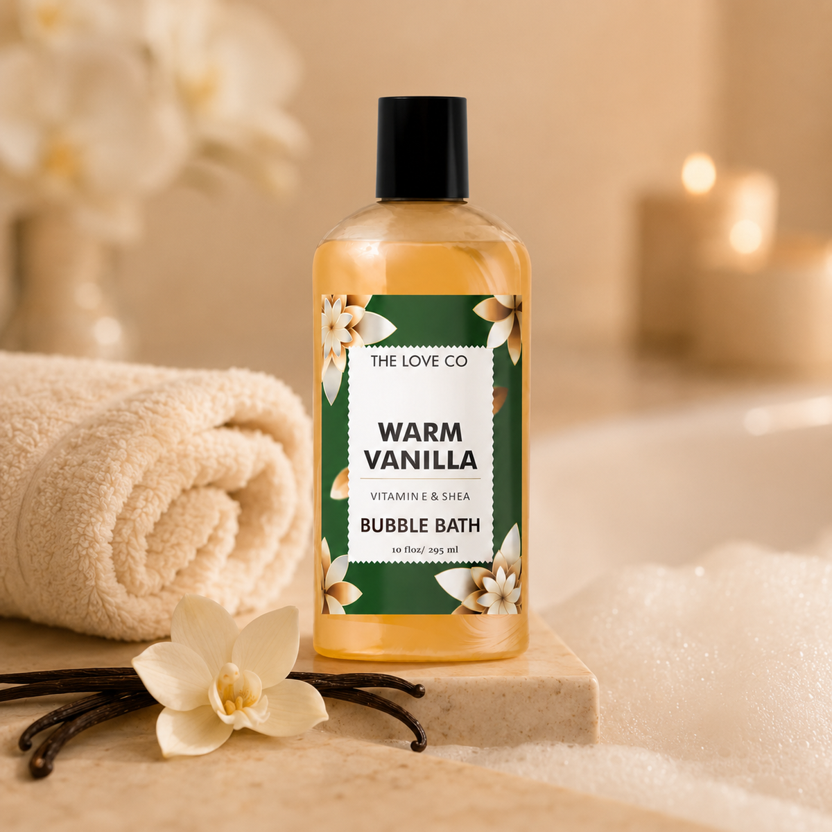 Warm Vanilla Bubble Bath