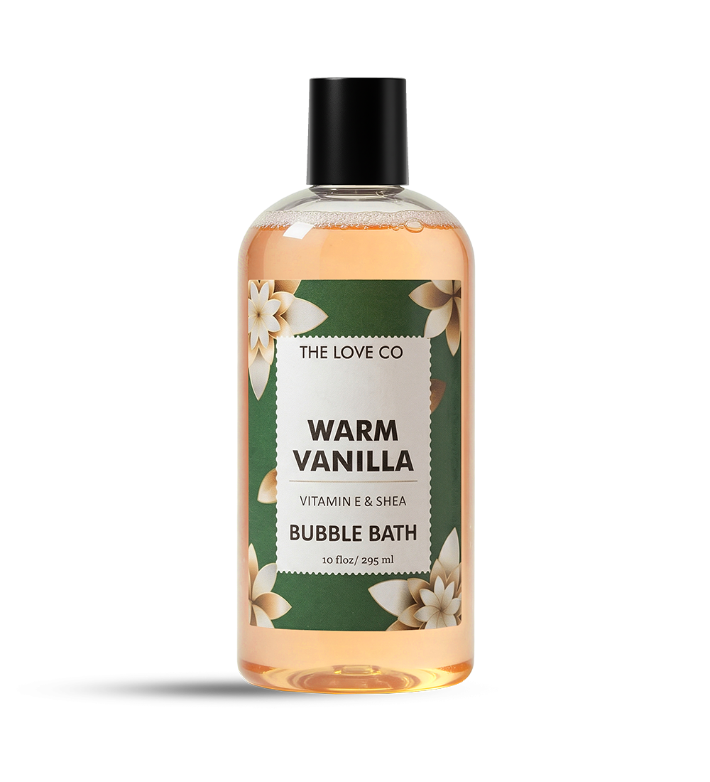Warm Vanilla Bubble Bath - The Love Co