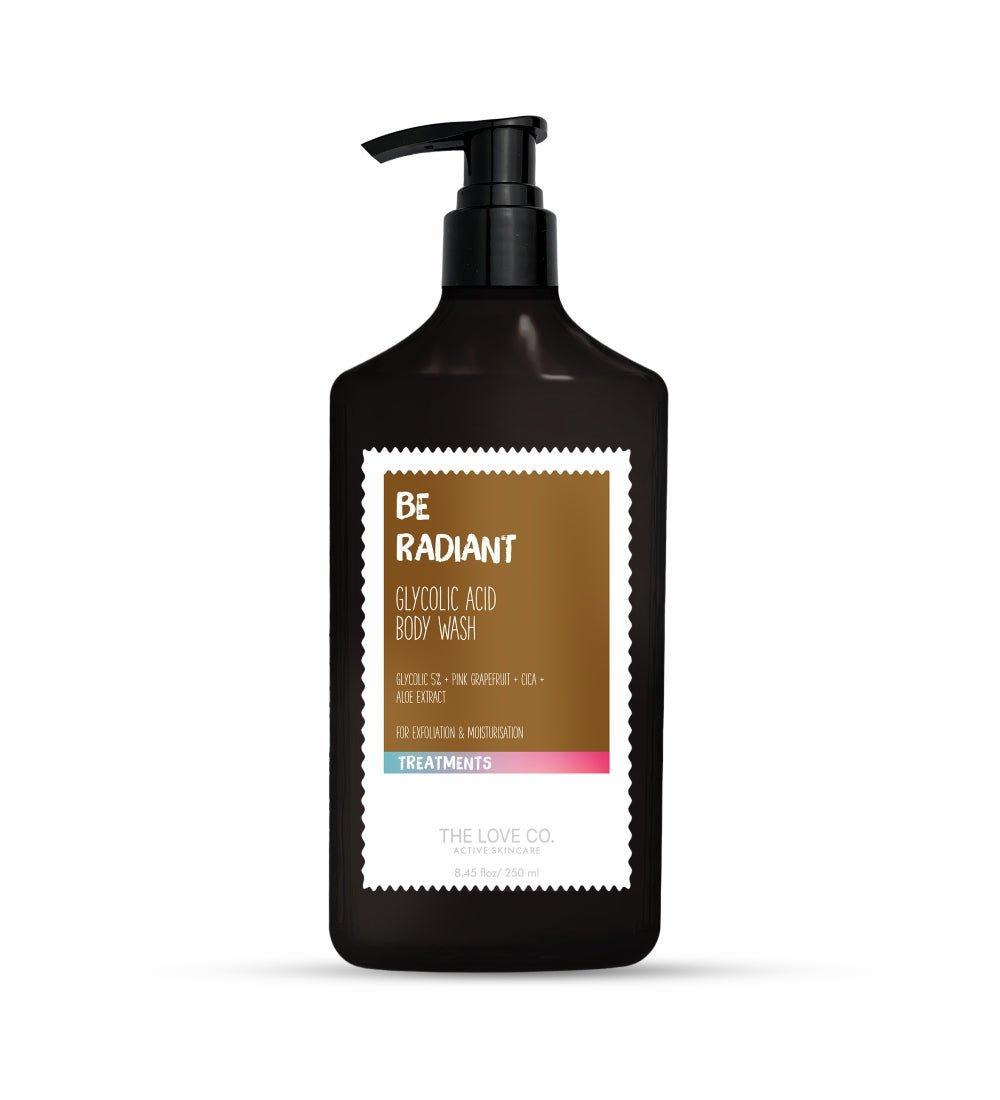 Be Radiant Glycolic Body Wash The Love Co