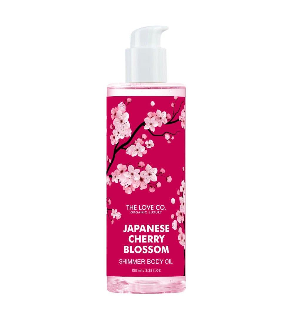 Japanese Cherry Blossom Shimmer Oil - The Love Co